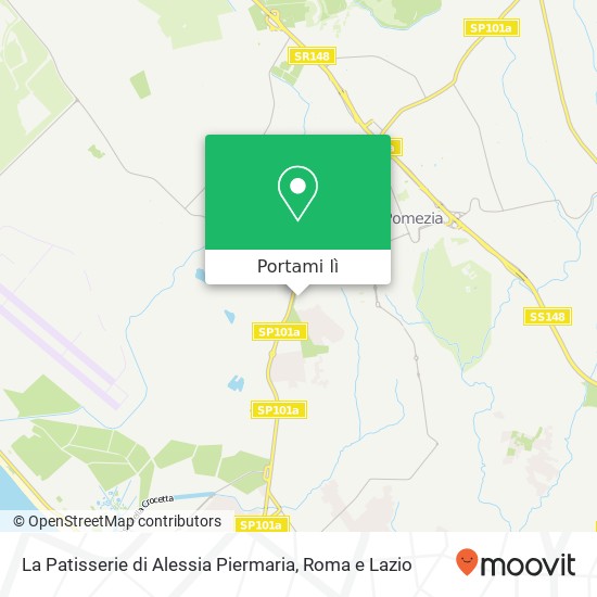 Mappa La Patisserie di Alessia Piermaria