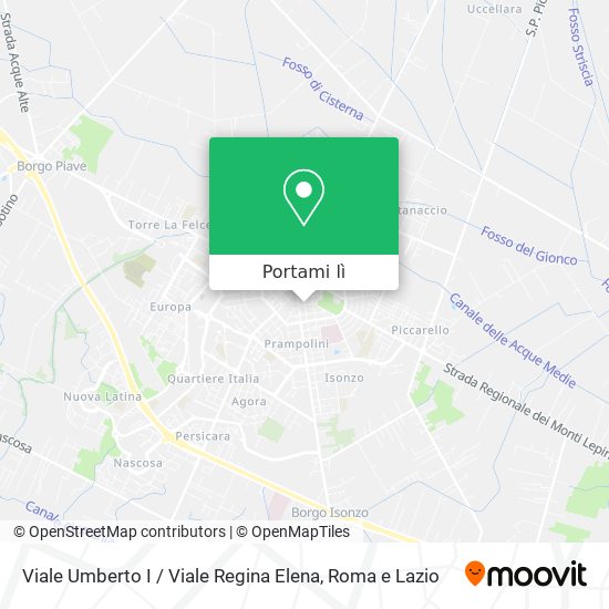 Mappa Viale Umberto I / Viale Regina Elena