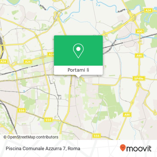 Mappa Piscina Comunale Azzurra 7