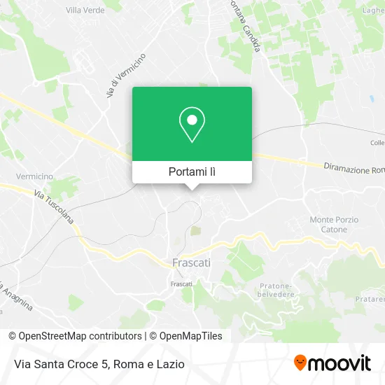 Mappa Via Santa Croce 5