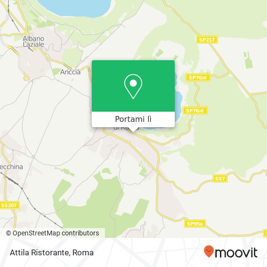 Mappa Attila Ristorante