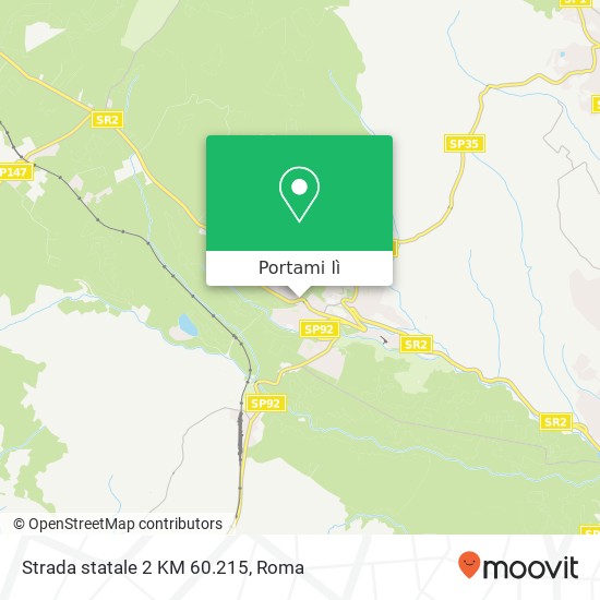 Mappa Strada statale 2 KM 60.215