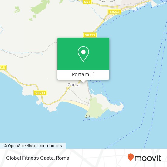 Mappa Global Fitness Gaeta