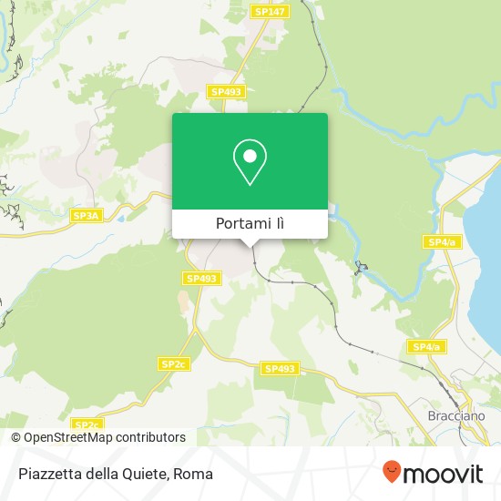 Mappa Piazzetta della Quiete