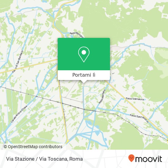 Mappa Via Stazione / Via Toscana