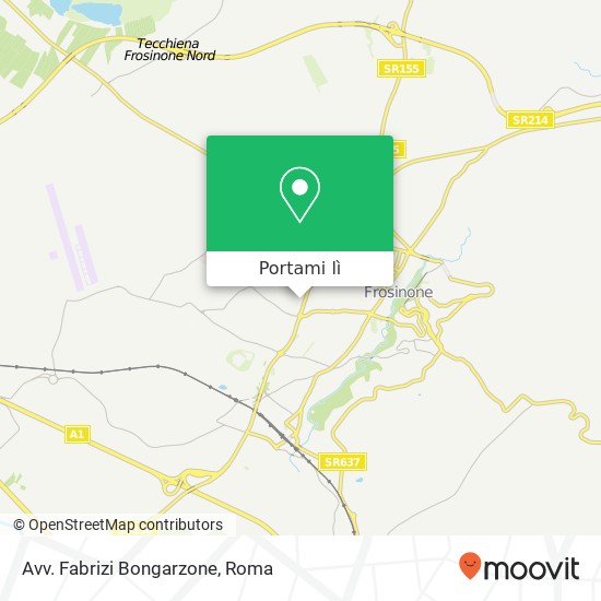 Mappa Avv. Fabrizi Bongarzone