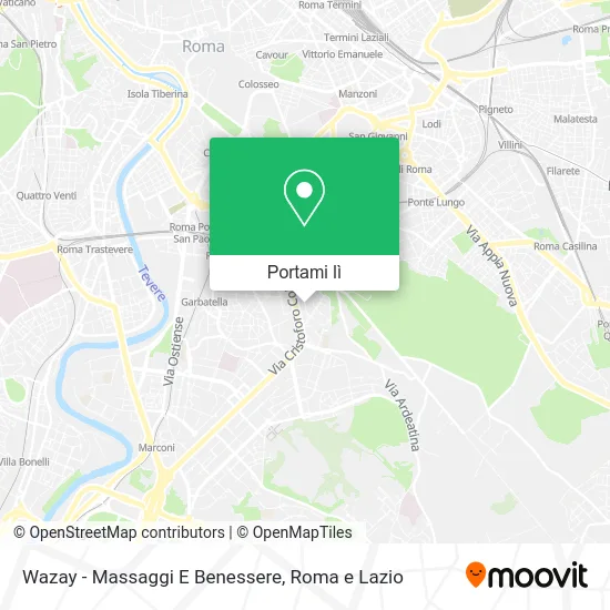 Mappa Wazay - Massaggi E Benessere