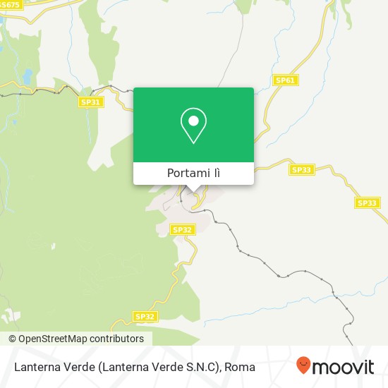 Mappa Lanterna Verde (Lanterna Verde S.N.C)