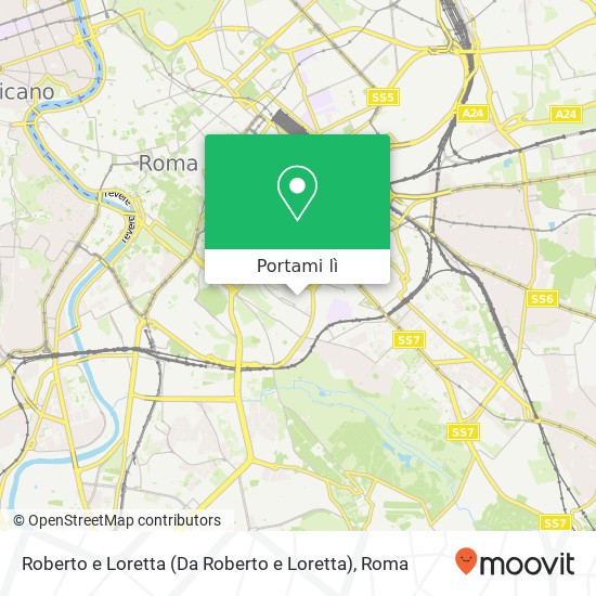 Mappa Roberto e Loretta