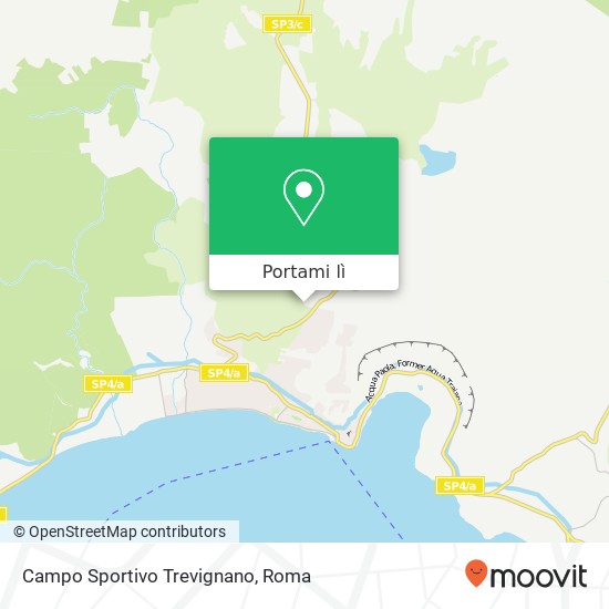 Mappa Campo Sportivo Trevignano