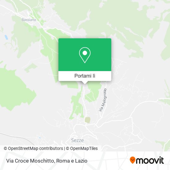 Mappa Via Croce Moschitto