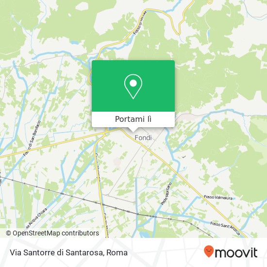 Mappa Via Santorre di Santarosa