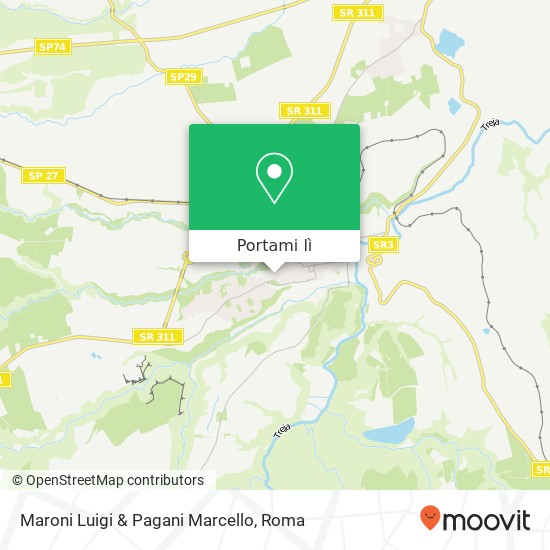 Mappa Maroni Luigi & Pagani Marcello