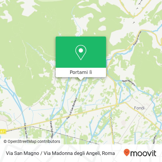 Mappa Via San Magno / Via Madonna degli Angeli