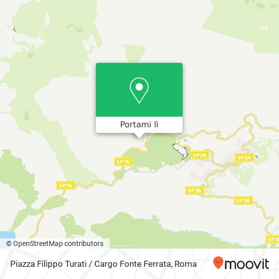 Mappa Piazza Filippo Turati / Cargo Fonte Ferrata