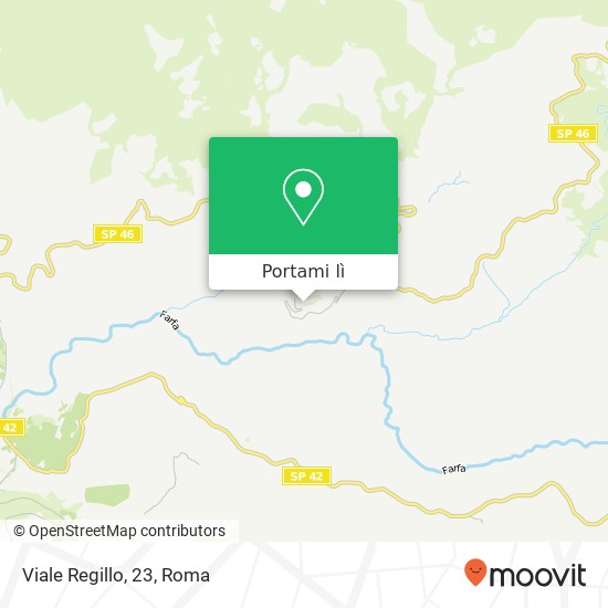 Mappa Viale Regillo, 23