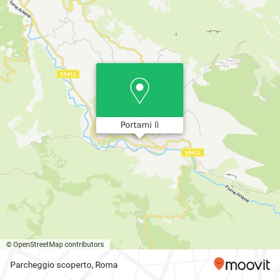 Mappa Parcheggio scoperto