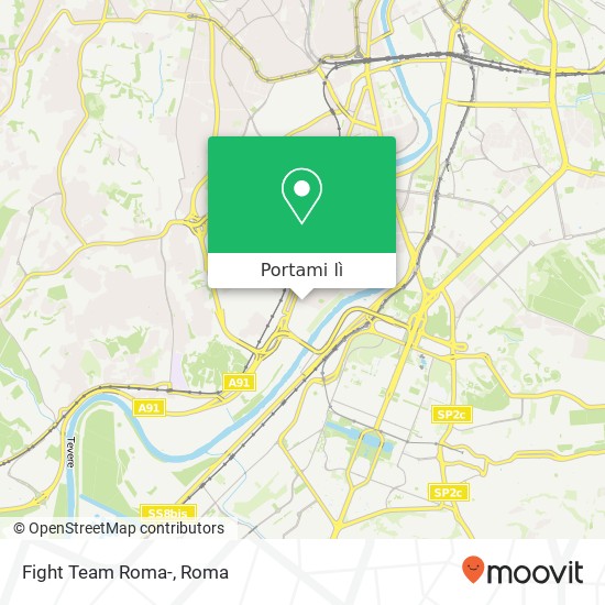 Mappa Fight Team Roma-