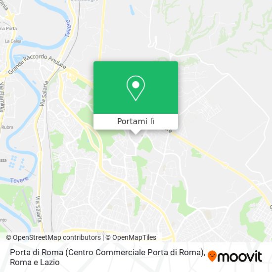 Mappa Porta di Roma (Centro Commerciale Porta di Roma)