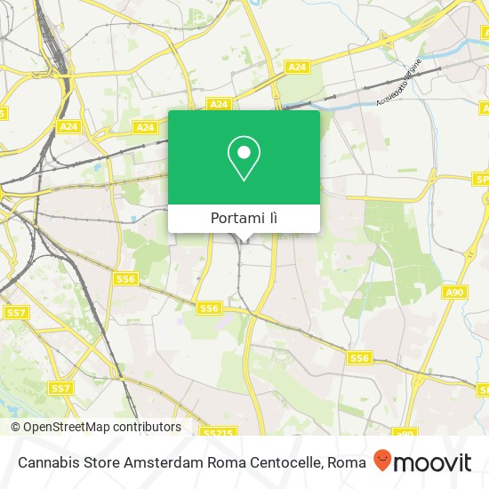 Mappa Cannabis Store Amsterdam Roma Centocelle