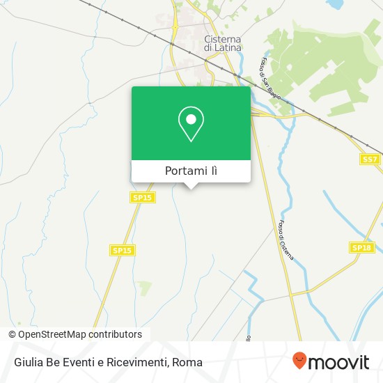 Mappa Giulia Be Eventi e Ricevimenti