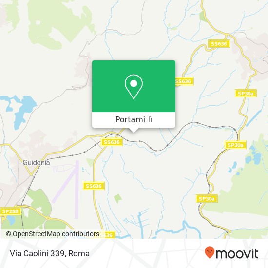 Mappa Via Caolini 339
