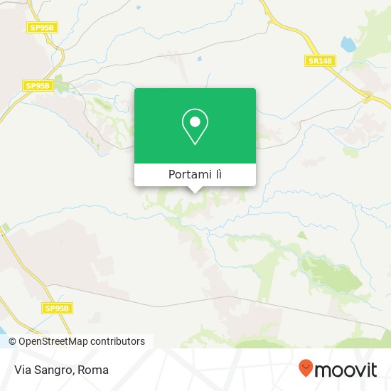 Mappa Via Sangro