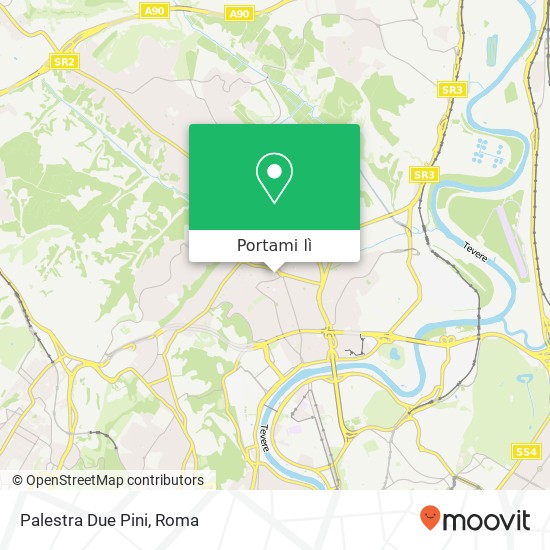 Mappa Palestra Due Pini