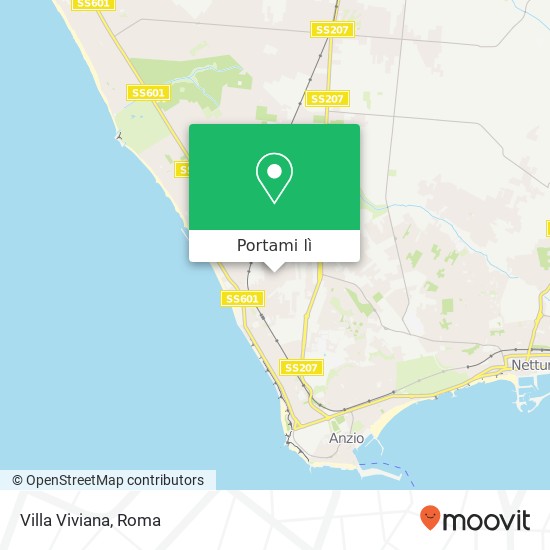 Mappa Villa Viviana