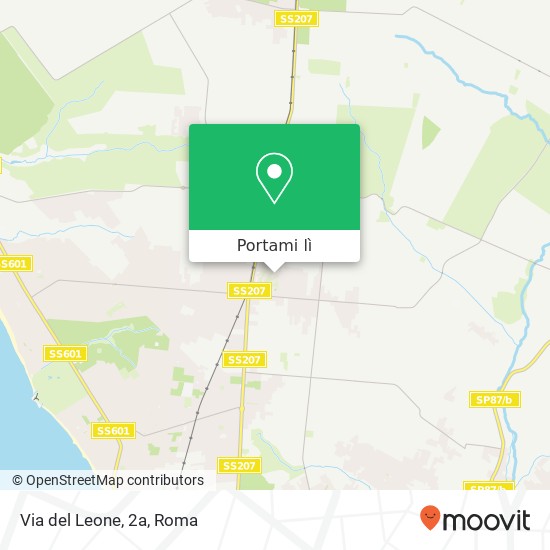 Mappa Via del Leone, 2a