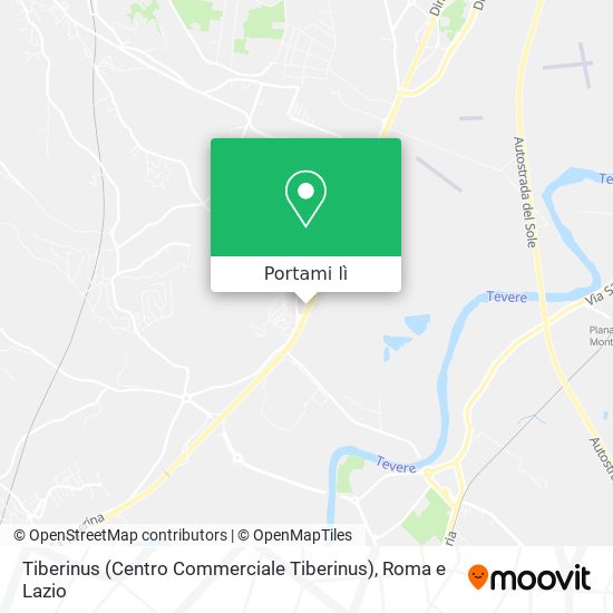 Mappa Tiberinus (Centro Commerciale Tiberinus)