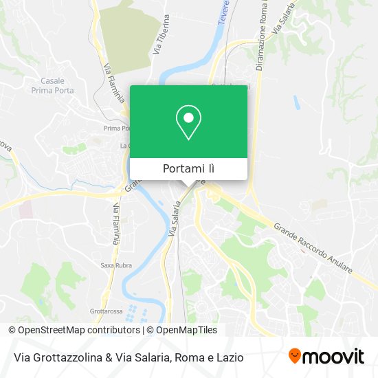 Mappa Via Grottazzolina & Via Salaria