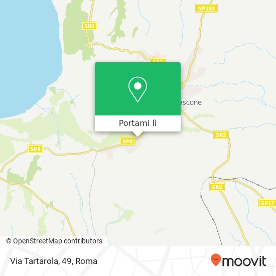 Mappa Via Tartarola, 49