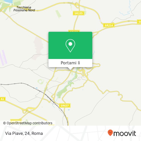 Mappa Via Piave, 24