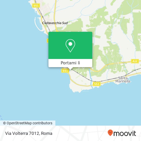 Mappa Via Volterra 7012