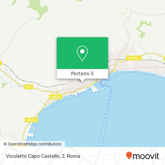 Mappa Vicoletto Capo Castello, 2