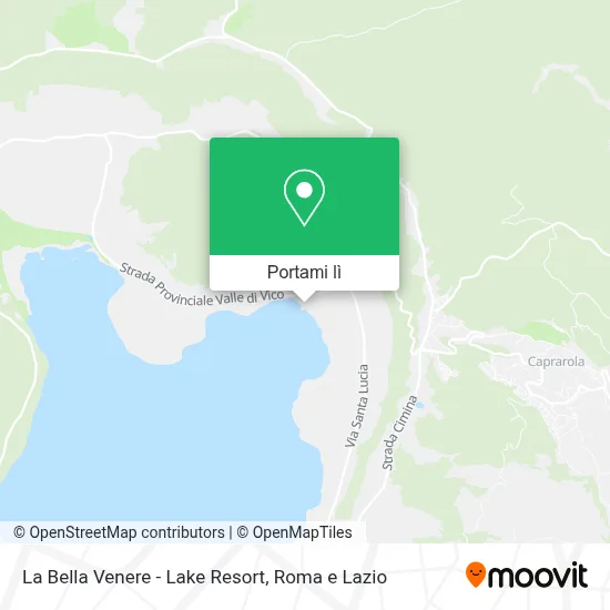 Mappa La Bella Venere - Lake Resort