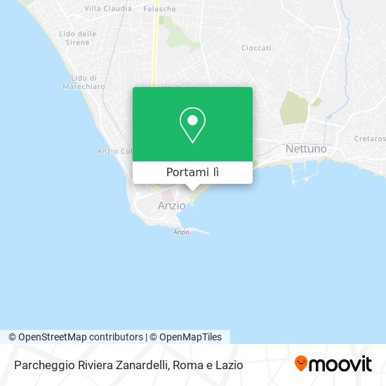 Mappa Parcheggio Riviera Zanardelli