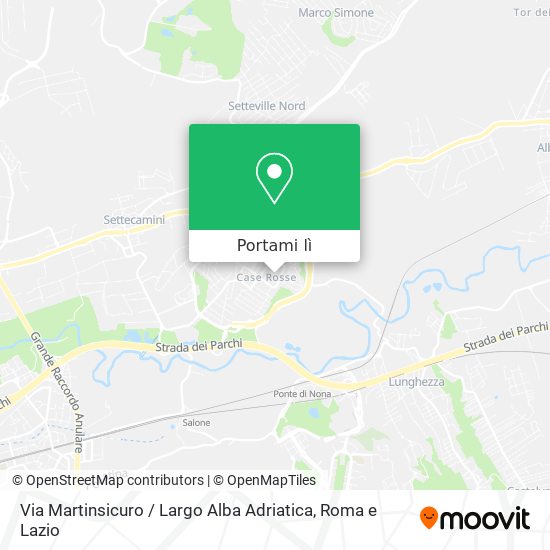 Mappa Via Martinsicuro / Largo Alba Adriatica