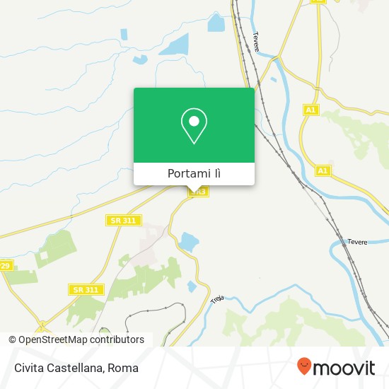 Mappa Civita Castellana