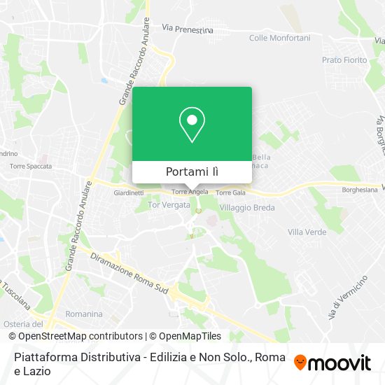 Mappa Piattaforma Distributiva - Edilizia e Non Solo.