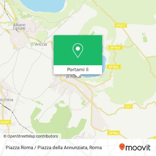 Mappa Piazza Roma / Piazza della Annunziata