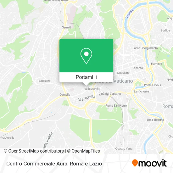 Mappa Centro Commerciale Aura