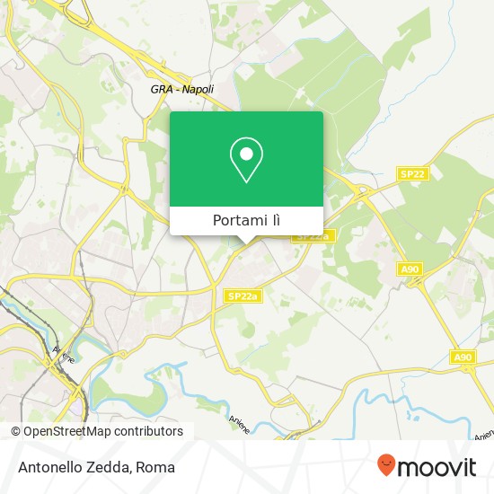 Mappa Antonello Zedda