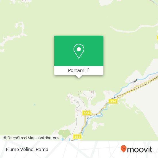 Mappa Fiume Velino