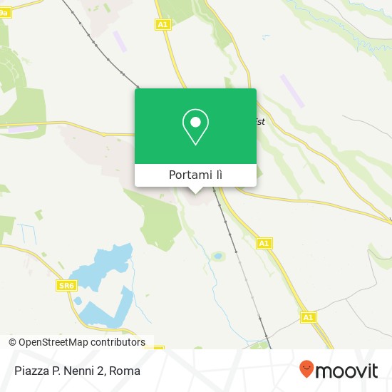 Mappa Piazza P. Nenni 2