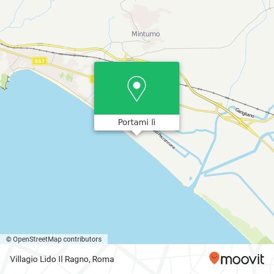 Mappa Villagio Lido Il Ragno