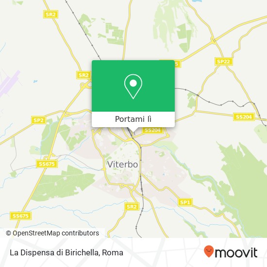 Mappa La Dispensa di Birichella