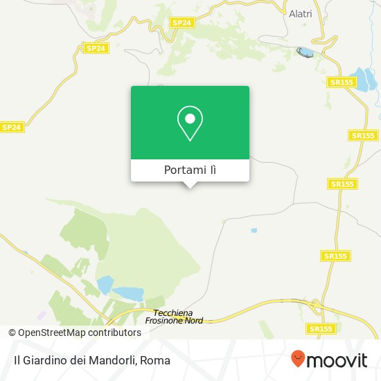 Mappa Il Giardino dei Mandorli