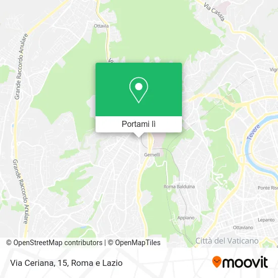 Mappa Via Ceriana, 15